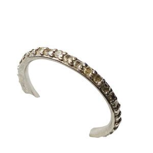 FS# Lovely Sz 6 Sterling 925 Silver Ring & Encircled Cz